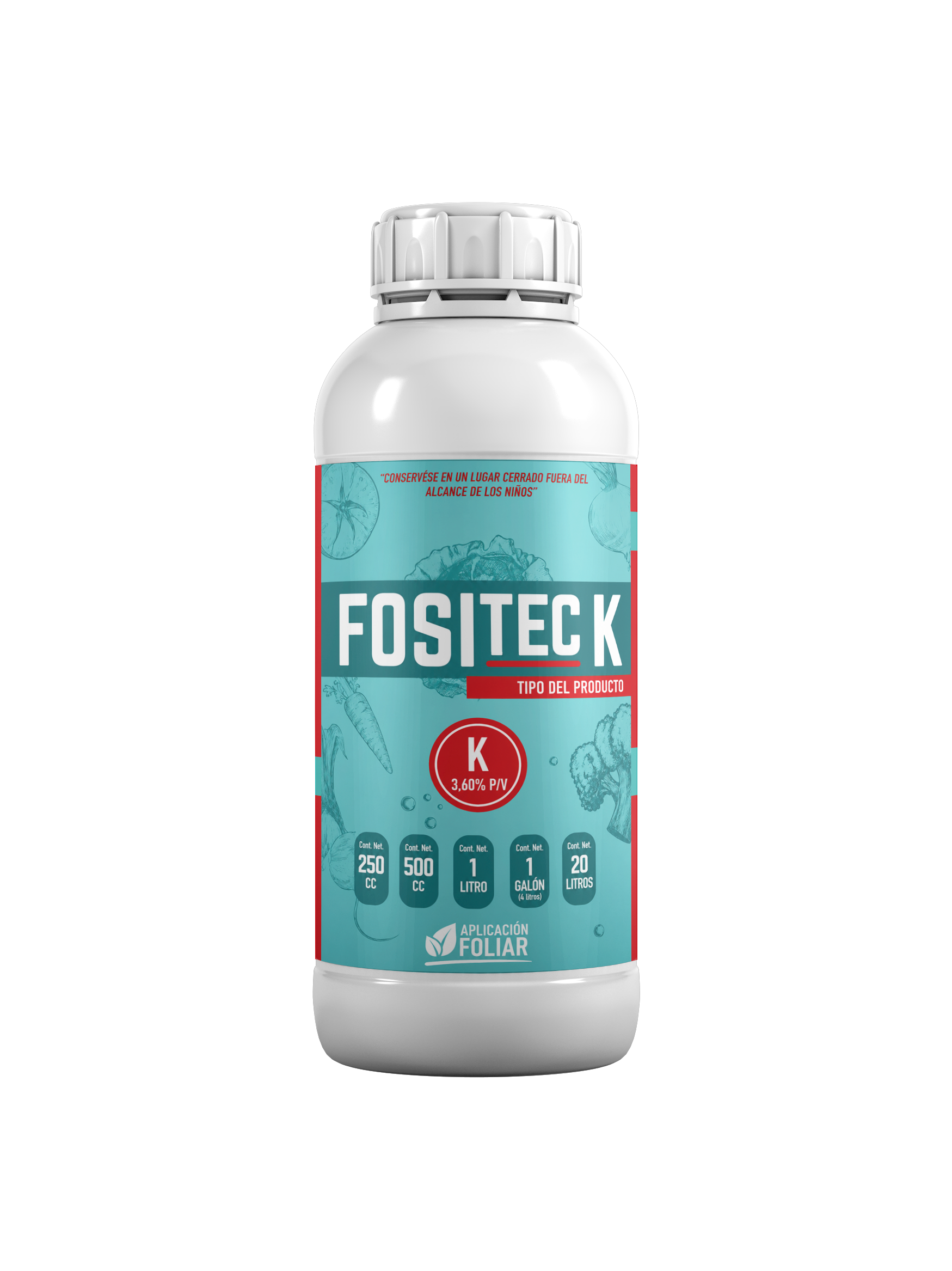 Fositec K fosfito de potasio Agrimportec